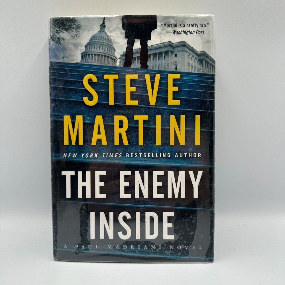 Steve Martini The Enemy Inside Hardcover First Edition 2015 Legal Thriller